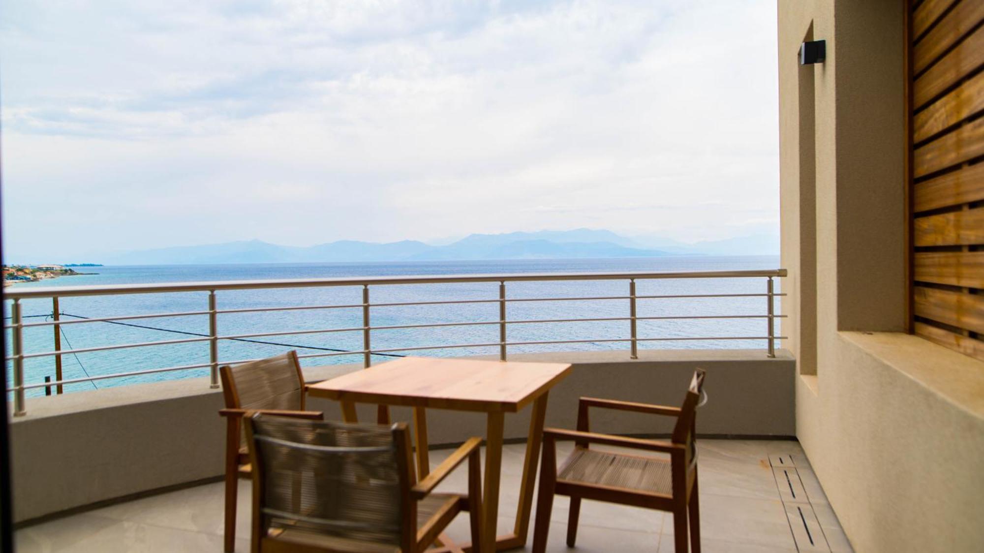 Alissachni Seaside Hotel Derveni Exterior foto